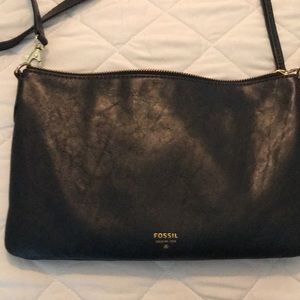 Navy Fossil Crossbody